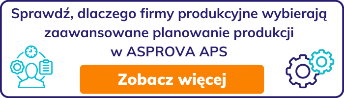 Sprawdź, dlaczego firmy produkcyjne wybierają zaawansowane planowanie produkcji w ASPROVA APS