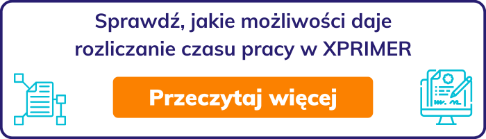 Sprawdź, jakie możliwości daje rozliczanie czasu pracy w XPRIMER