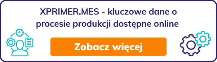 XPRIMER.MES - kluczowe dane o procesie produkcji dostępne online 