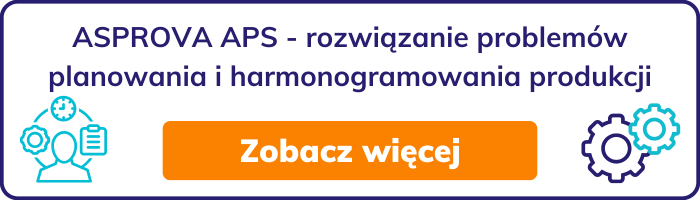 ASPROVA APS - rozwiązanie problemów planowania i harmonogramowania produkcji